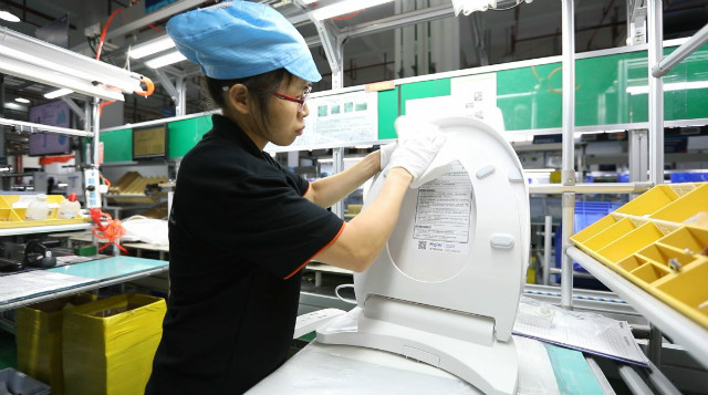 走進海爾衛璽智慧工廠 從零部件到智能馬桶蓋與熱水器的誕生之旅